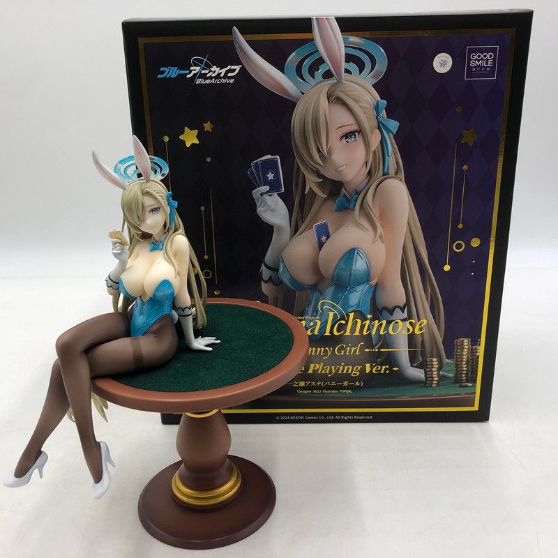 ブルーアーカイブ -Blue Archive- 一之瀬アスナ バニーガール Game Playing Ver. 1/7 グッドスマイルアーツ上海 【053-260625-ns-5-tei】