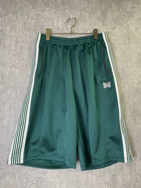 【中古】NEEDLES ﾆｰﾄﾞﾙｽ LHP ｴﾙｴｲﾁﾋﾟｰ Track Shorts Poly Smooth ﾄﾗｯｸ ｼｮｰﾂ ﾊｰﾌ ﾊﾟﾝﾂ QV1596 ｸﾞﾘｰﾝ S 33970852