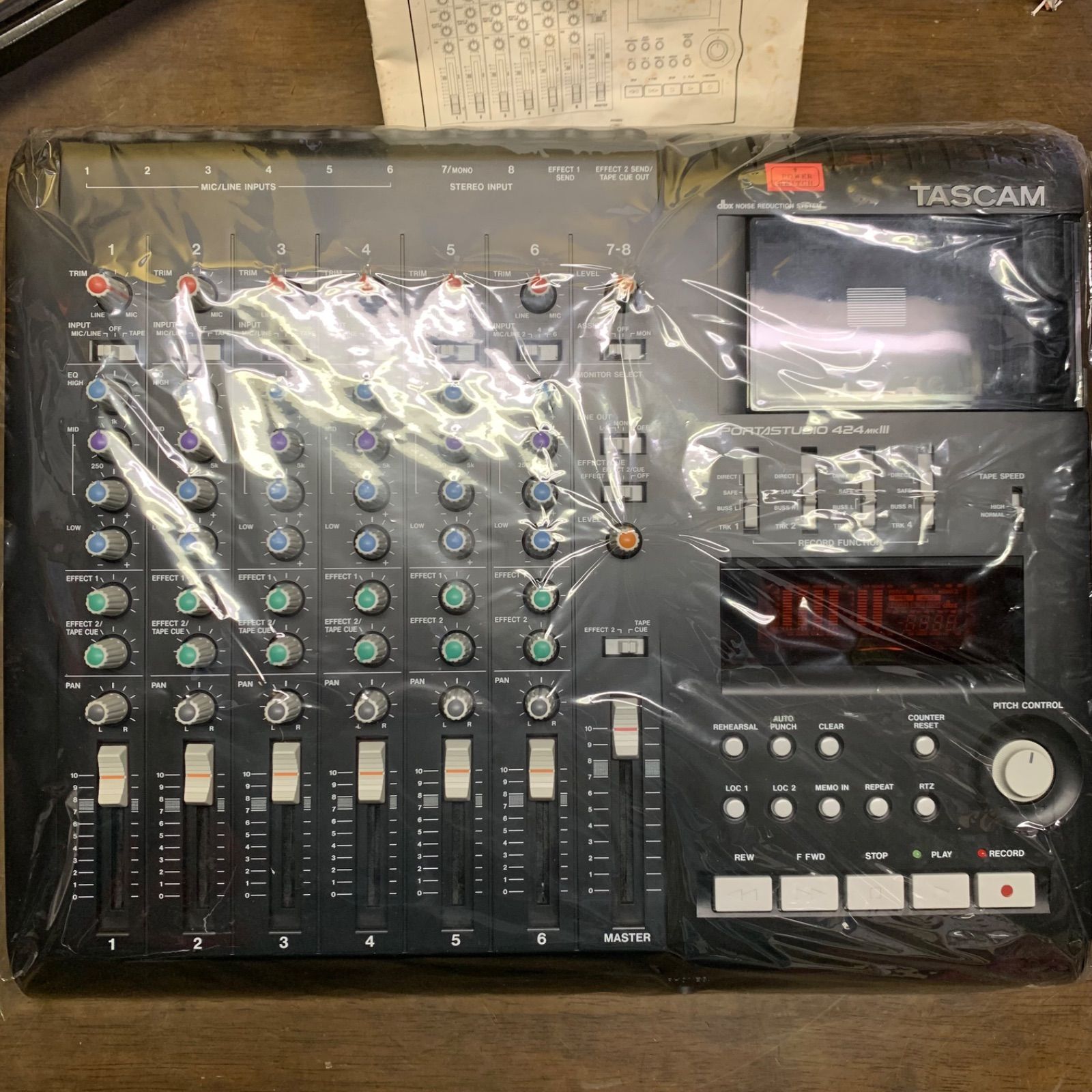 動作未確認 TASCAM アナログミキサー MODEL NO.424MKⅢ 超美品】動作未確認 TASCAM アナログミキサー MODEL NO.424MKⅢ - メルカリ