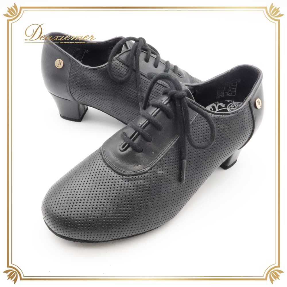 社交ダンス 衣装 Ads APLUS DANCE SHOES ダンスシューズ ブラック系 ティーチャーズシューズ 靴 くつ シューズ ヒール レディース 黒 無地 シンプル レッスン 練習 紐 社交ダンスシューズ 黒シューズ ダンス靴 ヒール靴