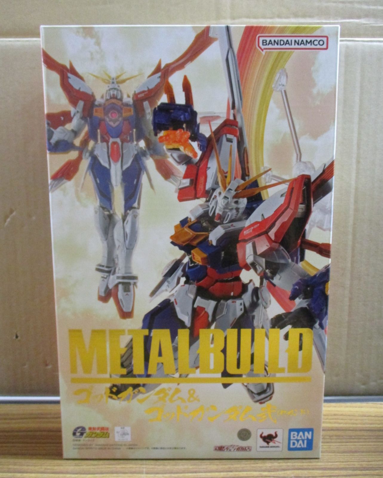バンダイ METAL BUILD ゴッドガンダム＆ゴッドガンダム弐 セカンド