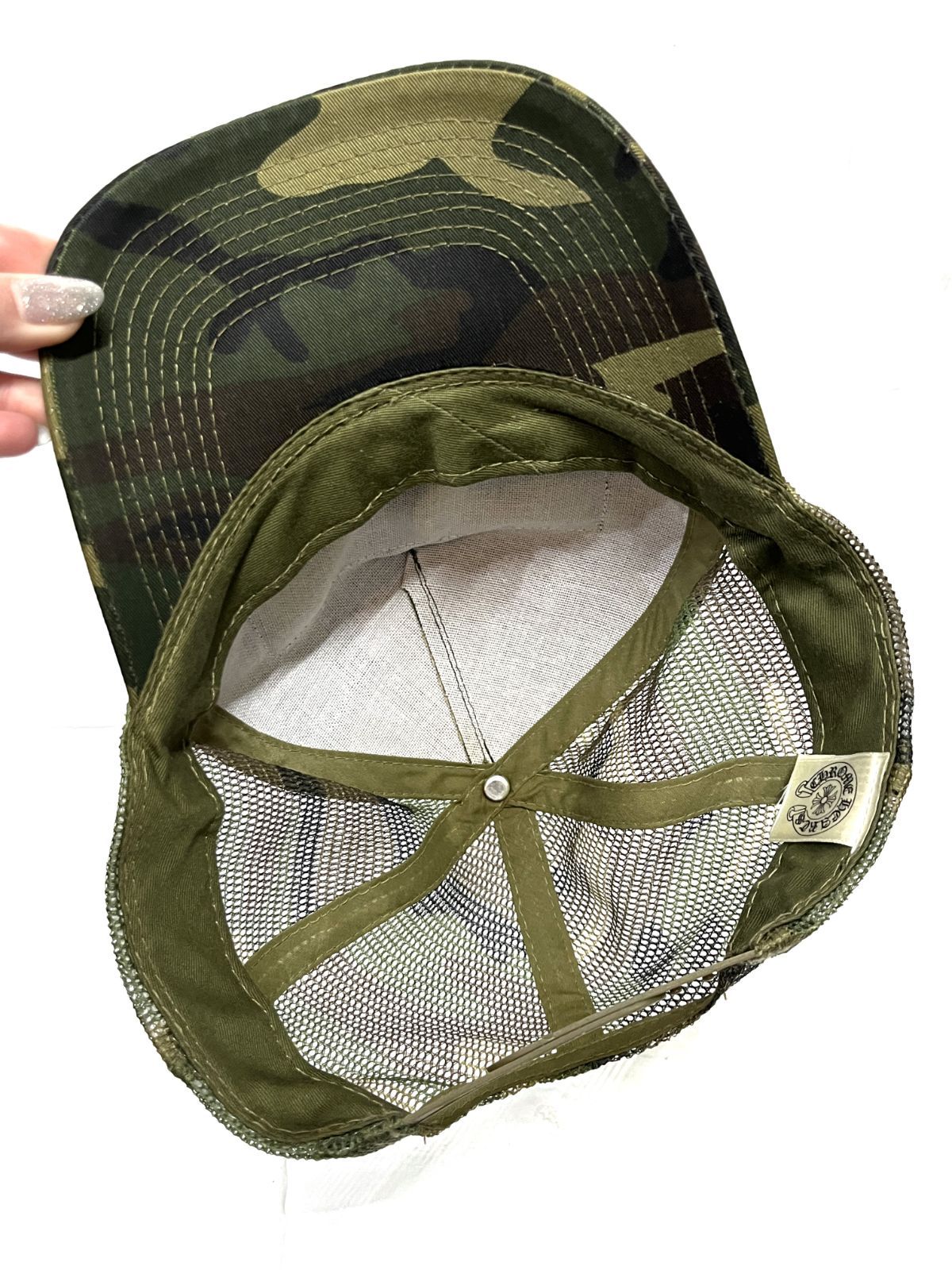 CHROME HEARTS｜クロムハーツ CH Tracker Cap カモフラ メッシュ