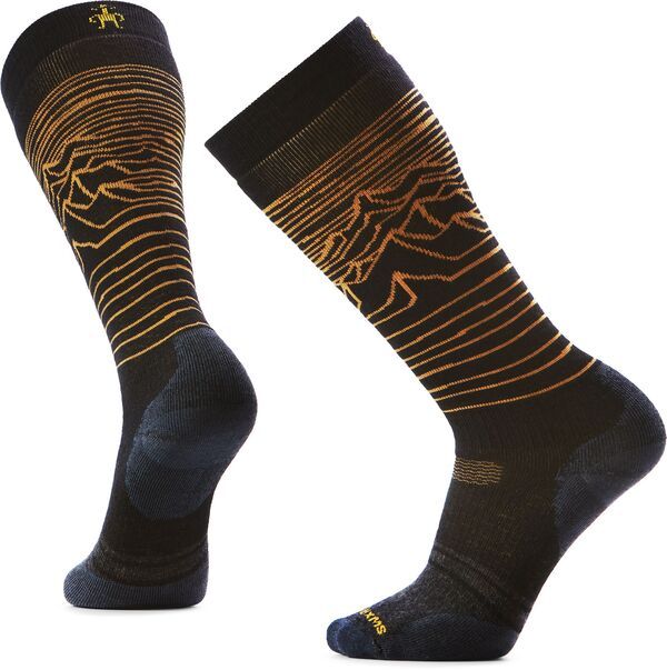 スマートウール メンズ アンダーウェア 靴下 Smartwool Snowboard Iguchi x Arbor Over The Calf Socks Black ブラック