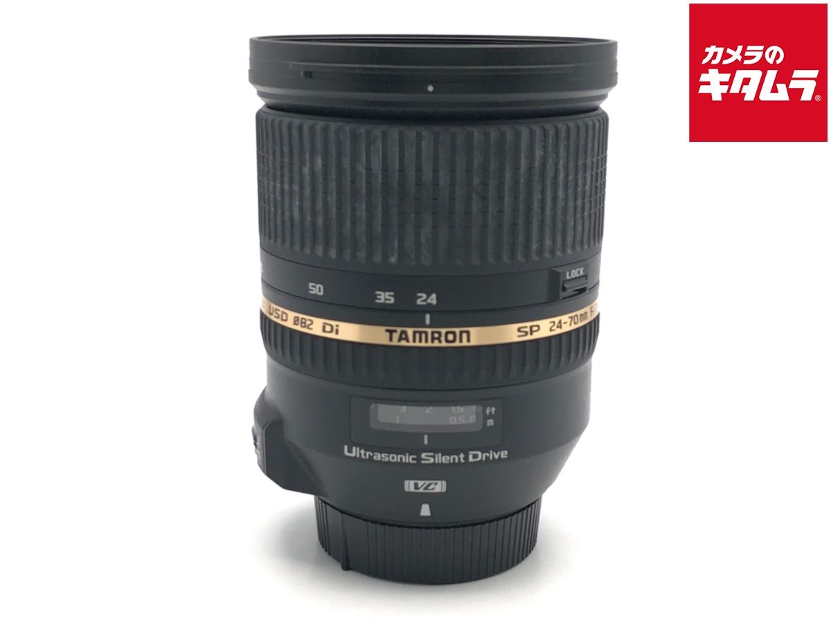 【中古】 【並品】 タムロン SP 24-70mm F2.8 Di VC USD ニコン用 （Model A007）