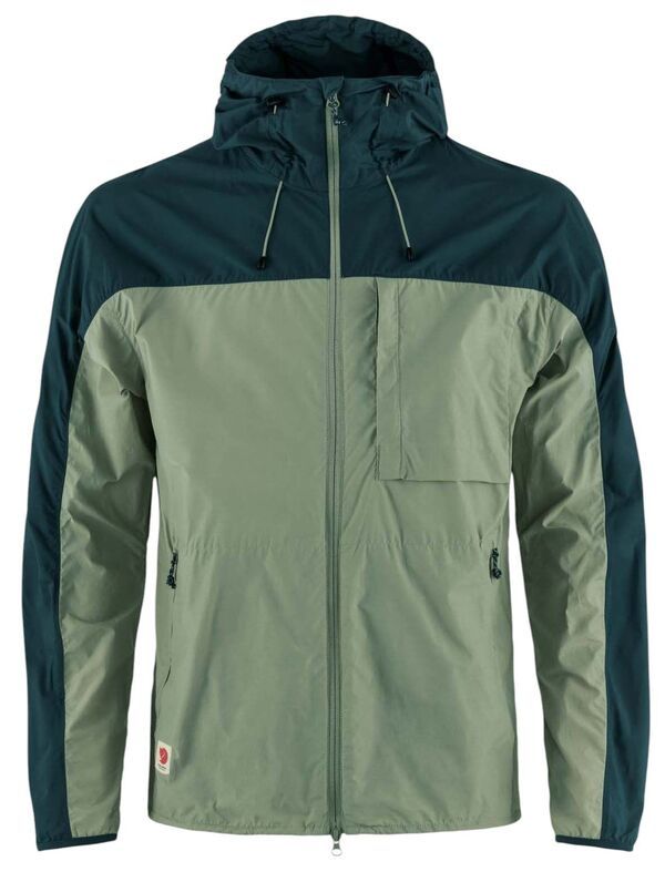 フェールラーベン メンズ アウター ジャケット・ブルゾン Fjallraven Mens High Coast Wind Jacket Patina GreenNavy ネイビー