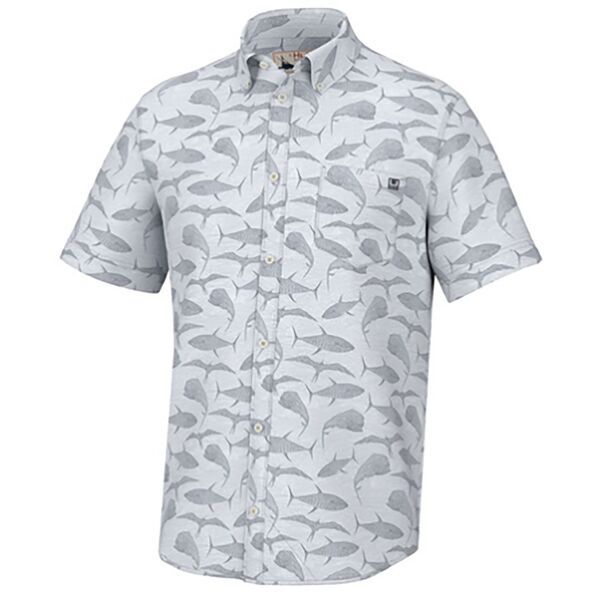 フック メンズ トップス シャツ ボタンダウン HUK Mens Off Shoretch Kona Button Down Shirt Harbor Mist