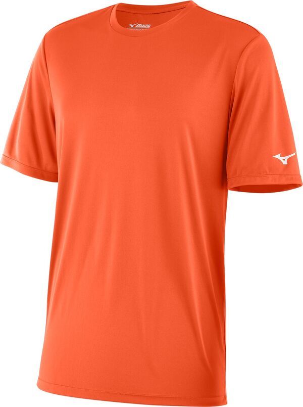ミズノ メンズ トップス Tシャツ Mizuno Mens NXT Short Sleeve TShirt Orange オレンジ