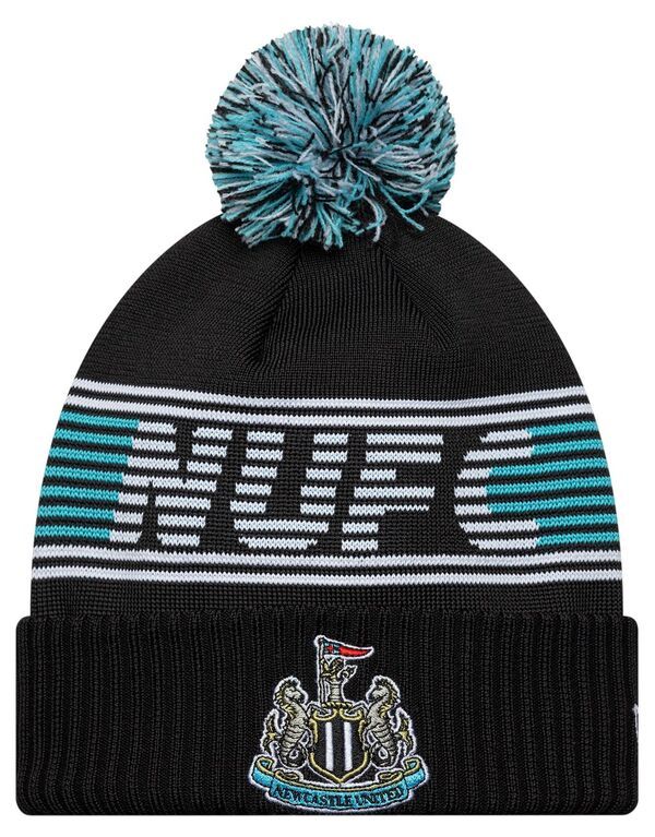 ニューエラ レディース アクセサリー 帽子 キャップ ニット New Eradult Newcastle United Black Away Knit Cap NoColor ブラック