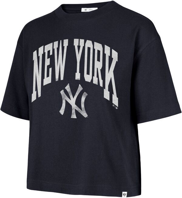 フォーティーセブン レディース トップス Tシャツ 47 Womens New York Yankees Navy Shale Reed City TShirt NoColor ネイビー