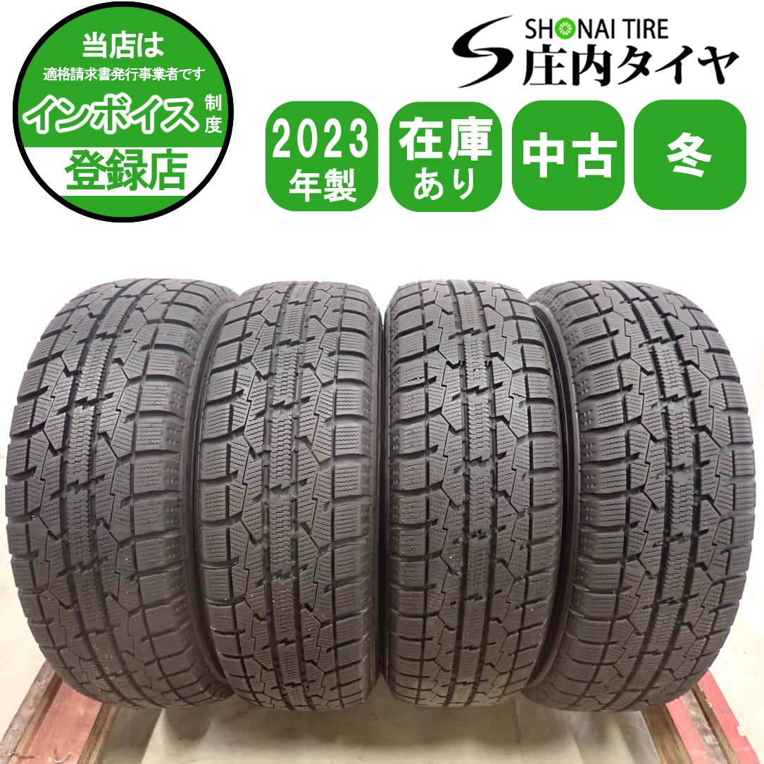 冬4本 会社宛 送料無料 155/65R13 73Q トーヨー オブザーブ ガリット GIZ 2023年製 ekスポーツ プレオ ゼスト ライフ ミラ アルト NO,I5196
