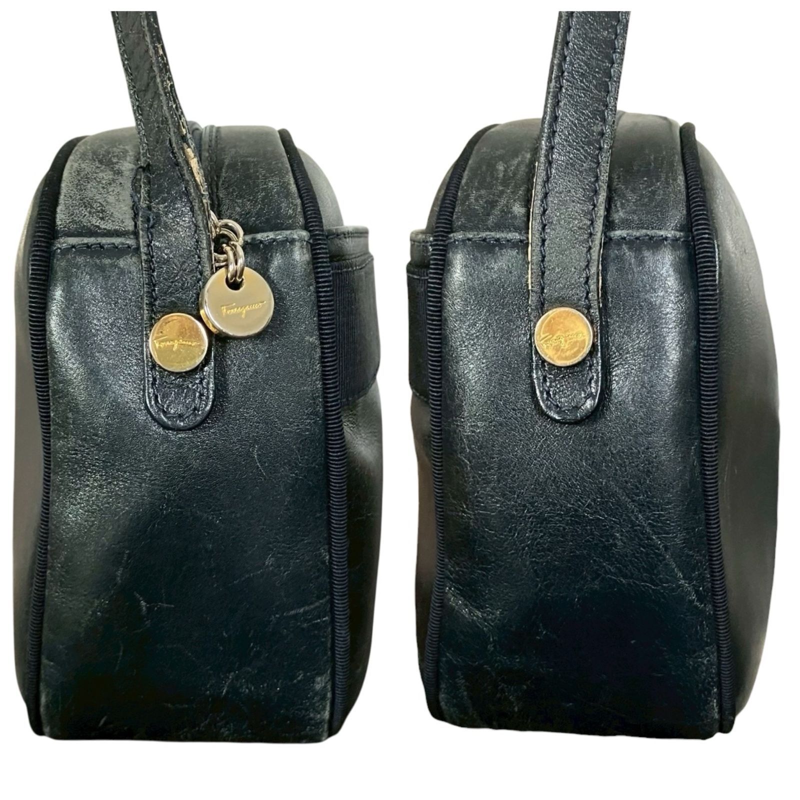 MY0844】【訳あり】SalvatoreFerragamo サルバトーレフェラガモ