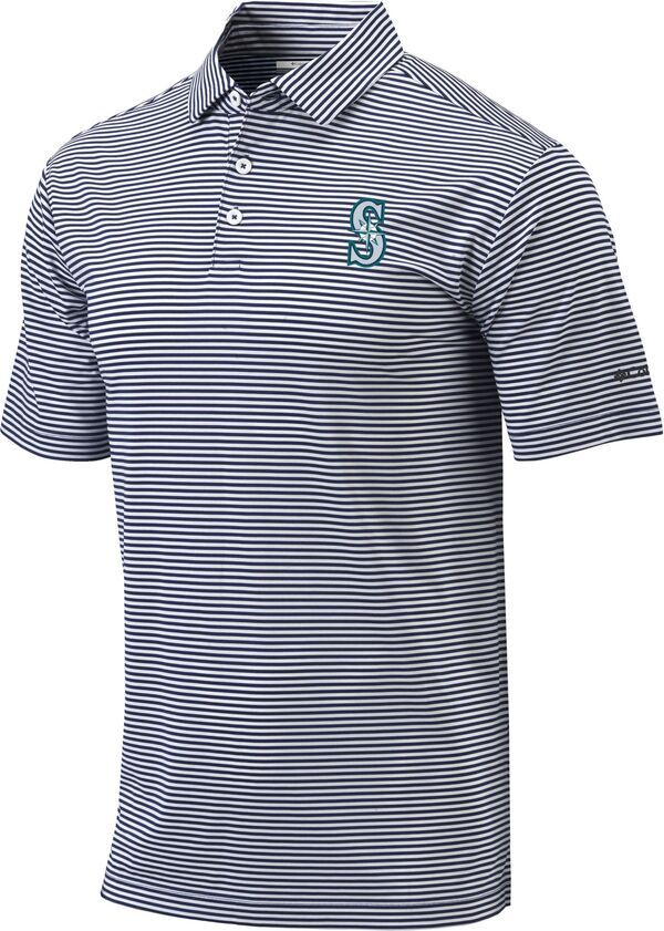 コロンビア メンズ トップス ポロシャツ Columbia Menseattle Mariners Golf Club Invite OmniWick Polo Navy ネイビー
