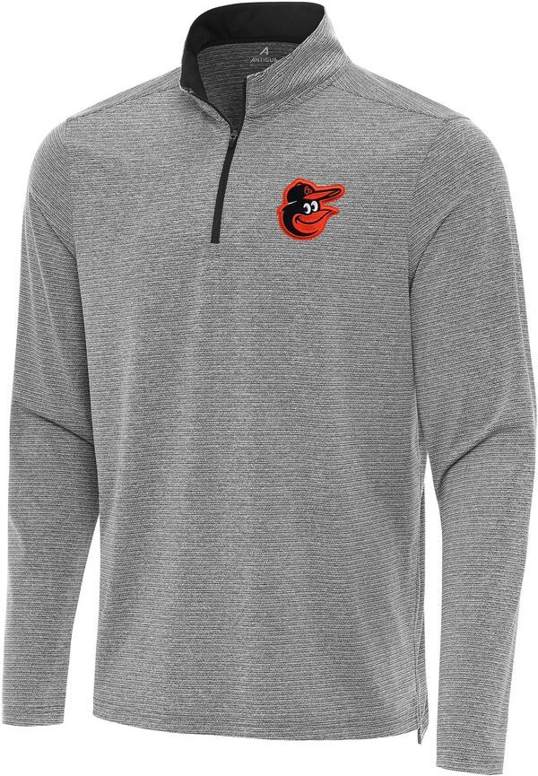 アンティグア メンズ アウター ニット・セーター Antigua Mens Baltimore Orioles Changeover 14 Zip Sweater NoColor