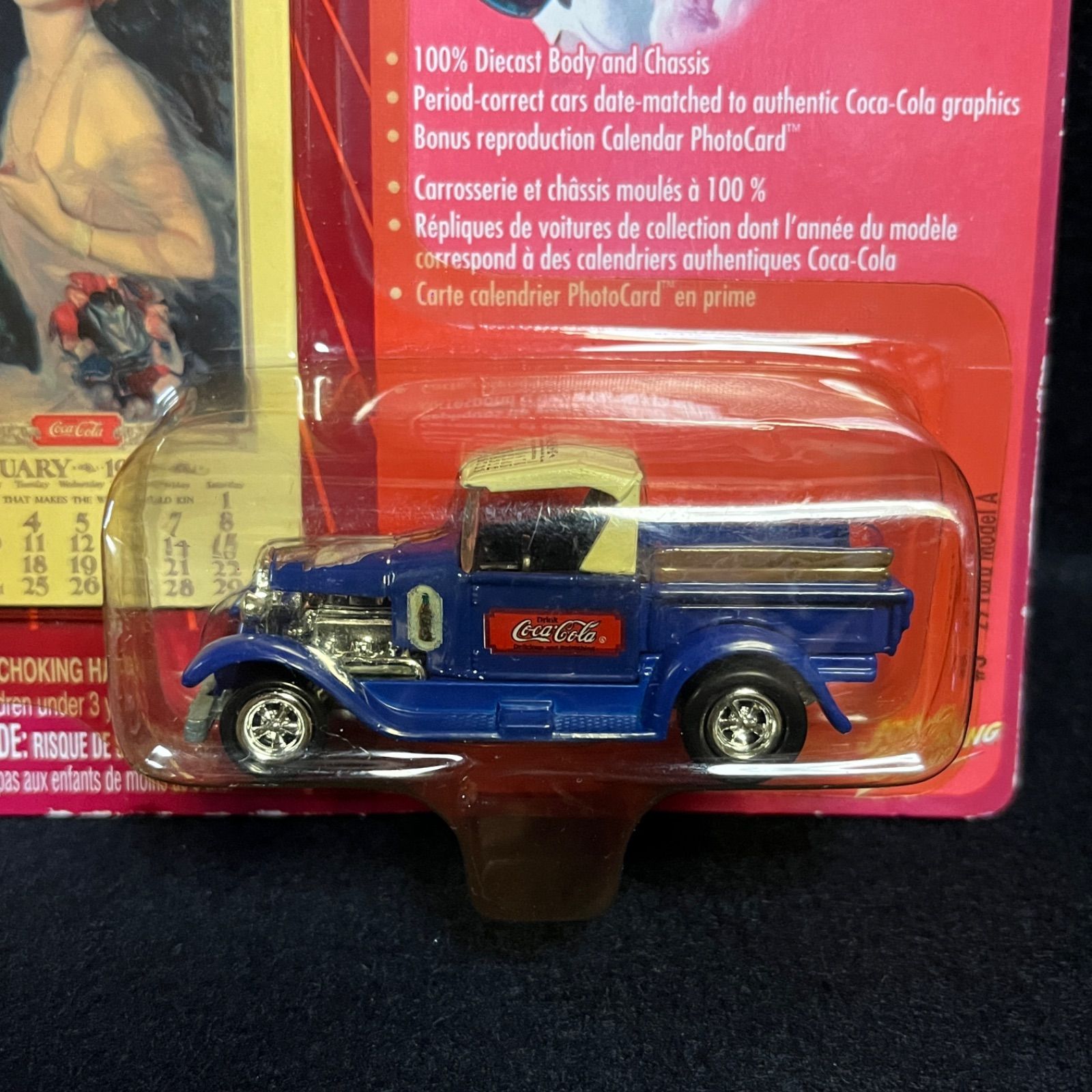 未開封】 レトロ ミニカー ジョニーライトニング コカコーラ