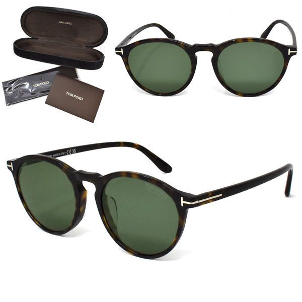 トムフォード サングラス TOM FORD FT0904-F/S 52R 52 TF0904 サングラス アジアンフィット UVカット メンズ レディース ユニセックス ハバナ グリーン