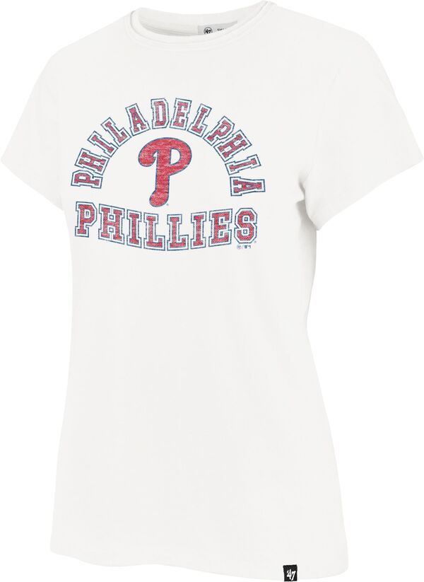フォーティーセブン レディース トップス Tシャツ 47 Womens Philadelphia Phillies Cream Frankie TShirt NoColor クリーム