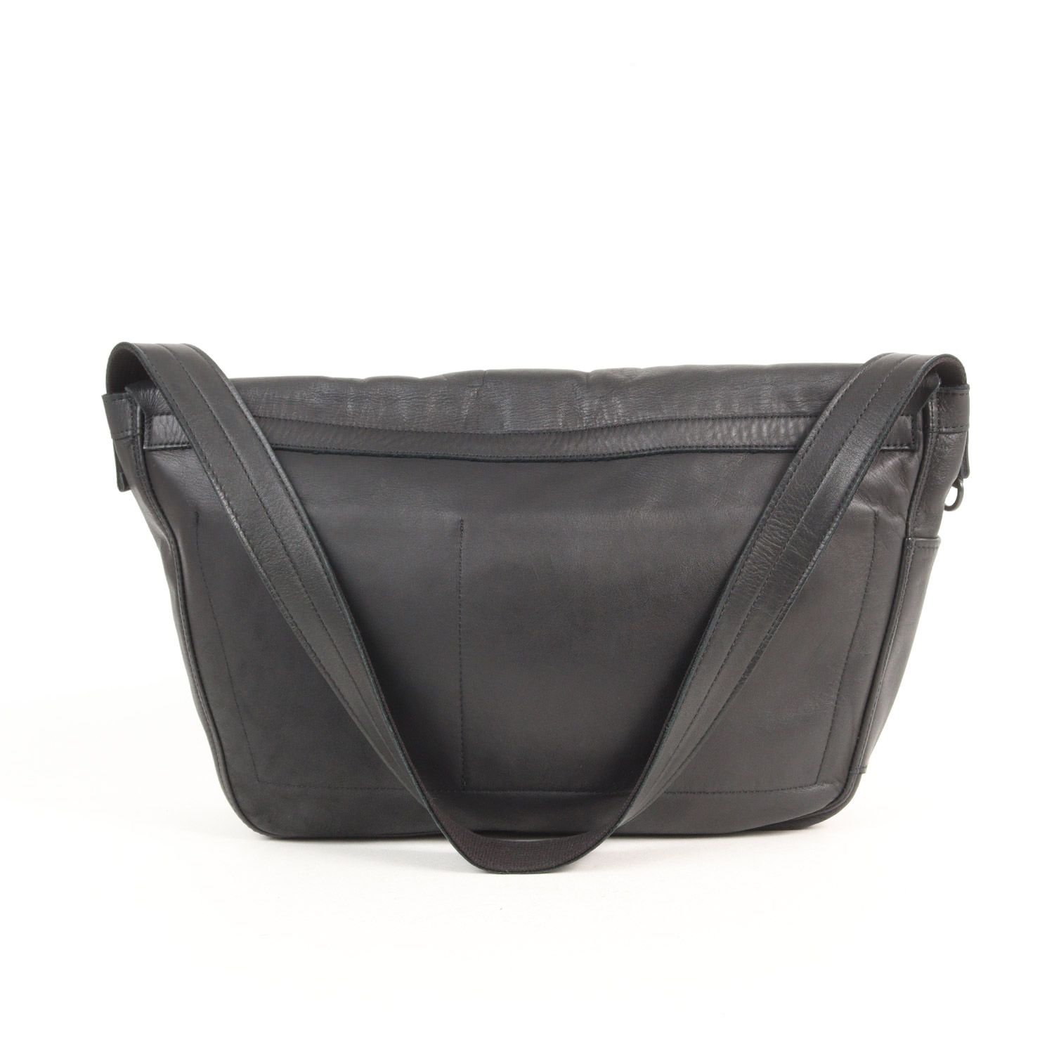 美品】hobo ホーボー バッグ ブラック 黒 フラップ ソフトレザー 
