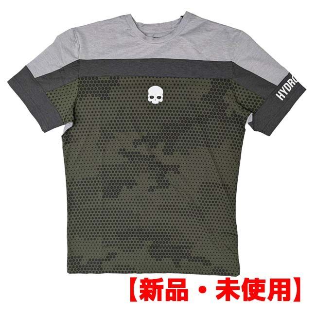 海外サイズ-S【新品・未使用】ハイドロゲン(HYDROGEN) 2019 SS メンズ テック カモ Tシャツ T00126-445 グリーンカモフラージュ×グレーメランジ【K20260625_4】