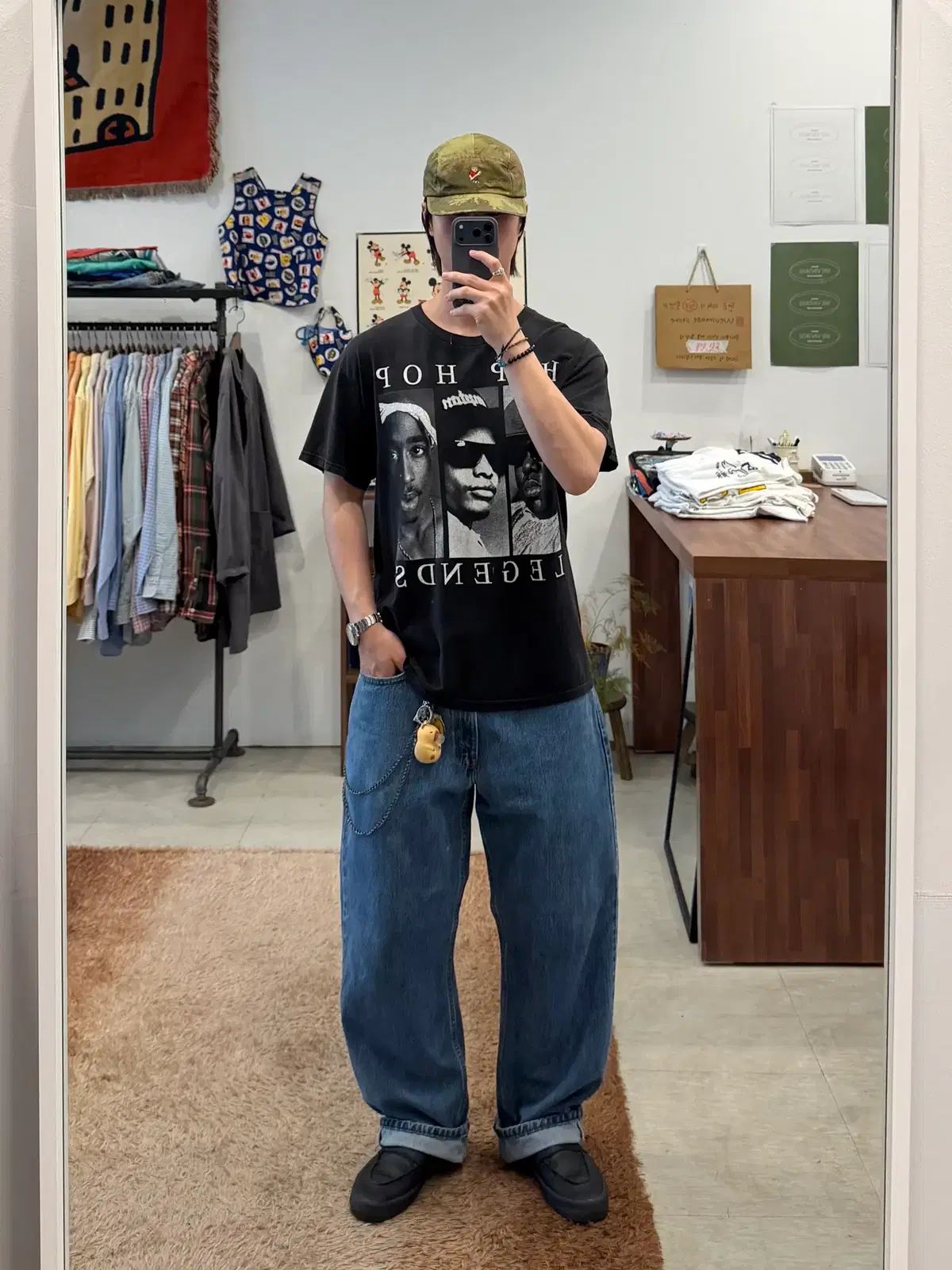Vtg ヴィンテージ HIPHOP ヒップホップ レジェンド 半袖 Tシャツ