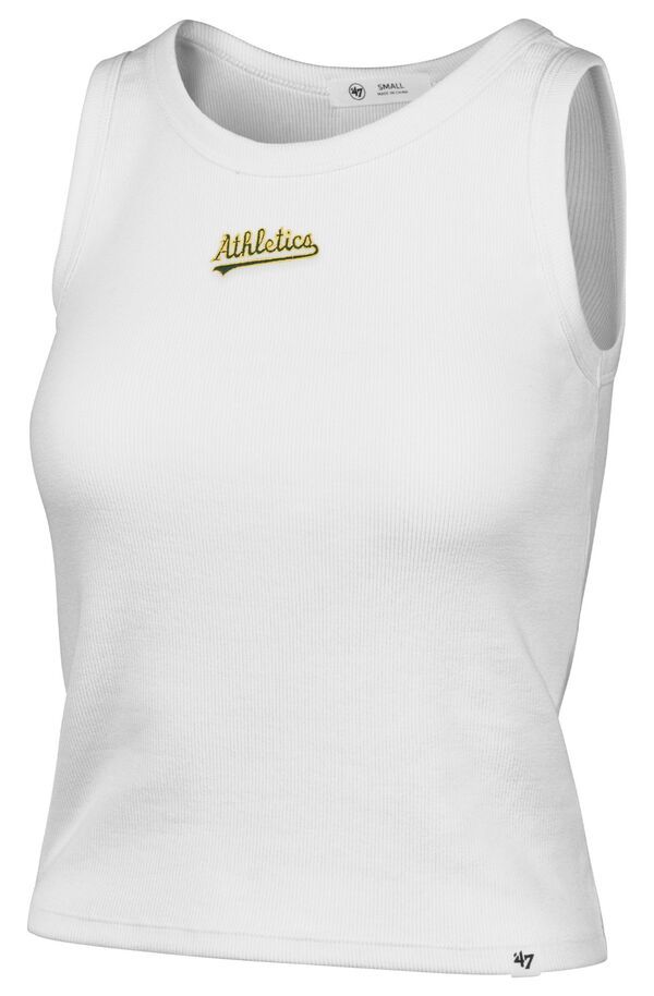 フォーティーセブン レディース トップス タンクトップ 47 Womens Athletics White Wordmark Tank Top NoColor ホワイト
