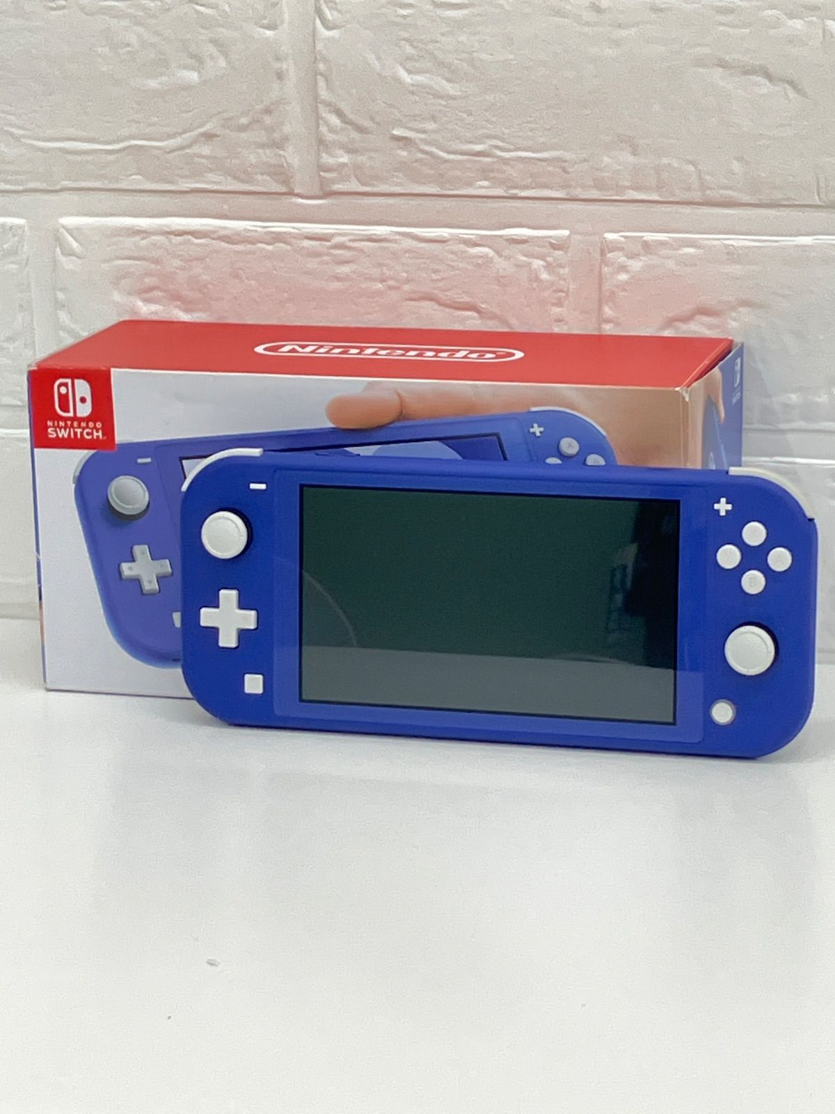 【美品】Nintendo Switch Lite HDH-001 任天堂 スイッチ ライト ブルー No.6253