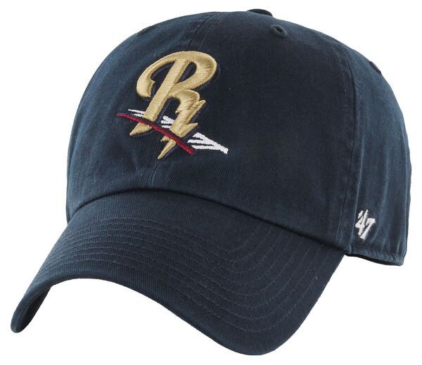 フォーティーセブン レディース アクセサリー 帽子 47 Adult ScrantonWilkesBarre RailRiders Navy Core Clean Up Adjustable Hat