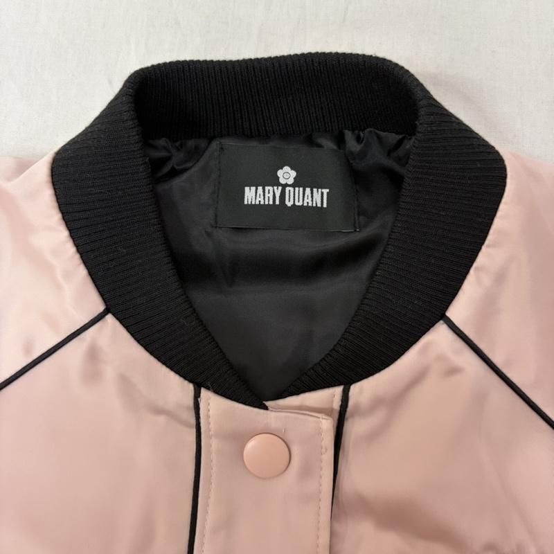 マリークヮント 224-551701-090-3 サテンロゴブルゾン pink M(38) レディース M ISItems【USED】【古着】【中古】50161992
