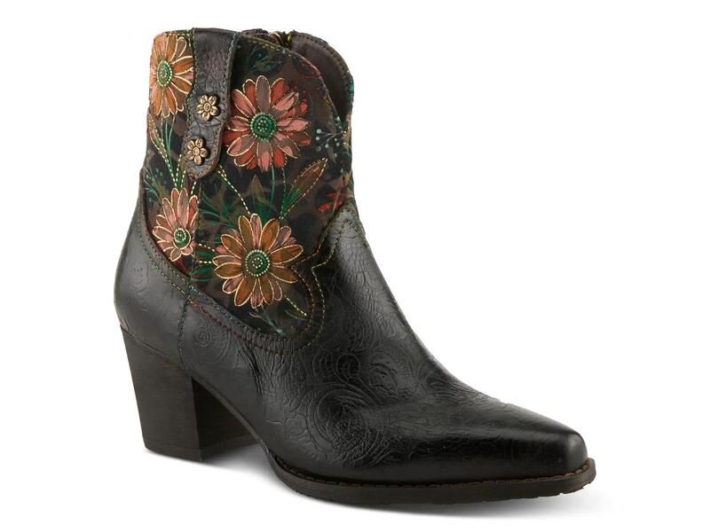 ラリティステ レディース シューズ ブーツ・レインブーツ LArtisteBrydie Bootie BlackMulticolor Floral ブラック