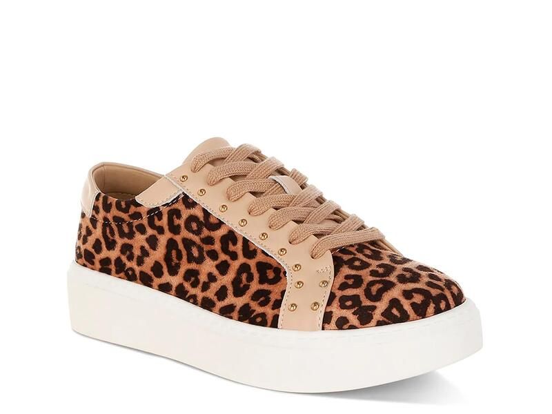 ラグアンドコー レディース シューズ スニーカー Rag CoFlippin Sneaker Brown Leopard Print ブラウン