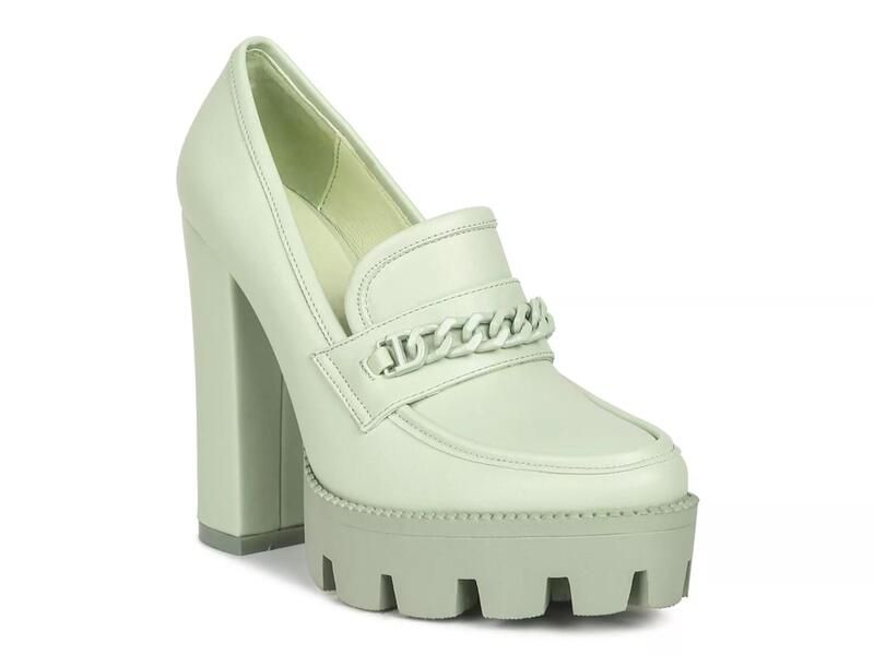 ラグアンドコー レディース シューズ スリッポン・ローファー プラットフォーム Rag CoCorinne Platform Pump Light Green グリーン