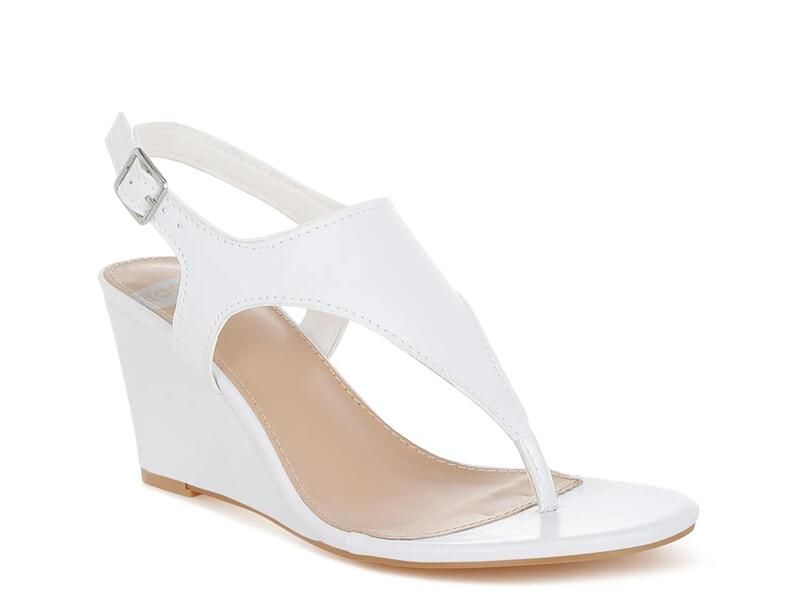 ラグアンドコー レディース シューズ サンダル Rag CoWami Wedge Sandal White ホワイト
