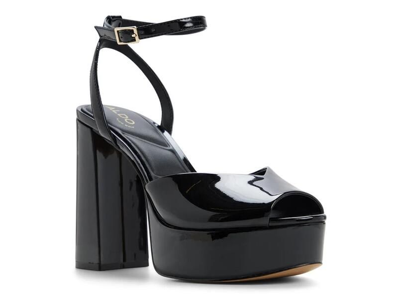 アルド レディース シューズ サンダル プラットフォーム ALDOMonnae Platform Sandal Black ブラック