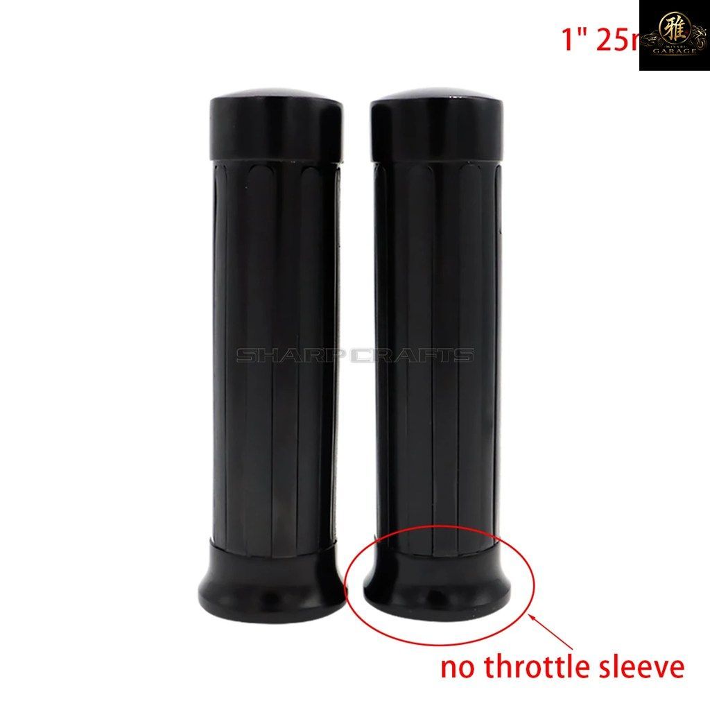 オートバイ 1 25mm スカル ラバー スリップ ハンドルバー ハンドグリップ ハーレー ホンダ カワサキ ヤマハ バイク クルーザー チョッパー
