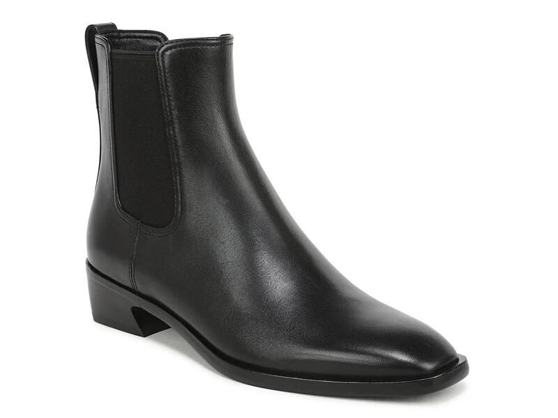 ヴィンス レディース シューズ ブーツ・レインブーツ チェルシーブーツ チェルシー VinceAri Chelsea Boot Womens Black Leather ブラック