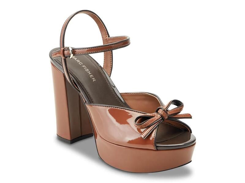 マークフィッシャー レディース シューズ サンダル プラットフォーム Marc FisherDera Platform Sandal Dark Natural