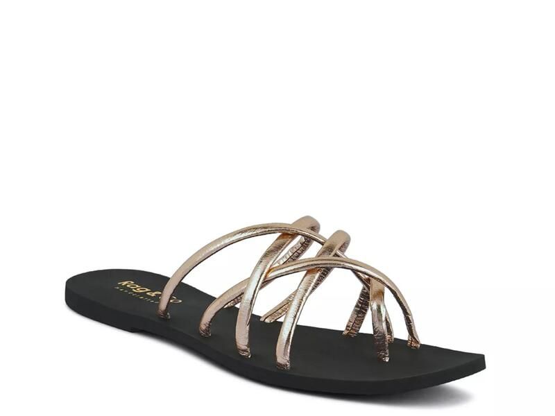 ラグアンドコー レディース シューズ サンダル Rag CoSweetin Sandal Rose Gold ゴールド