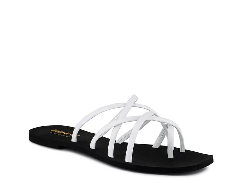 ラグアンドコー レディース シューズ サンダル Rag CoSweetin Sandal White ホワイト