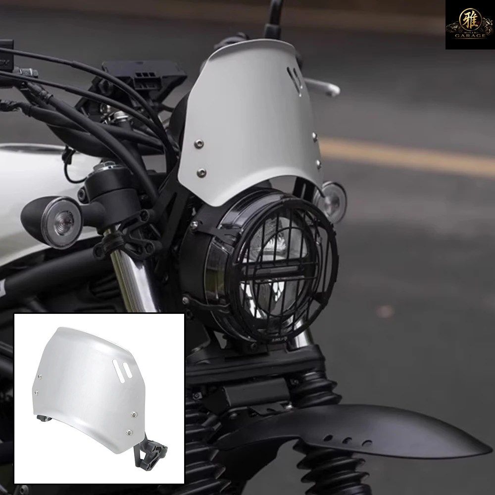 CL250 オートバイ用ウインドディフレクター レトロ アルミニウム 