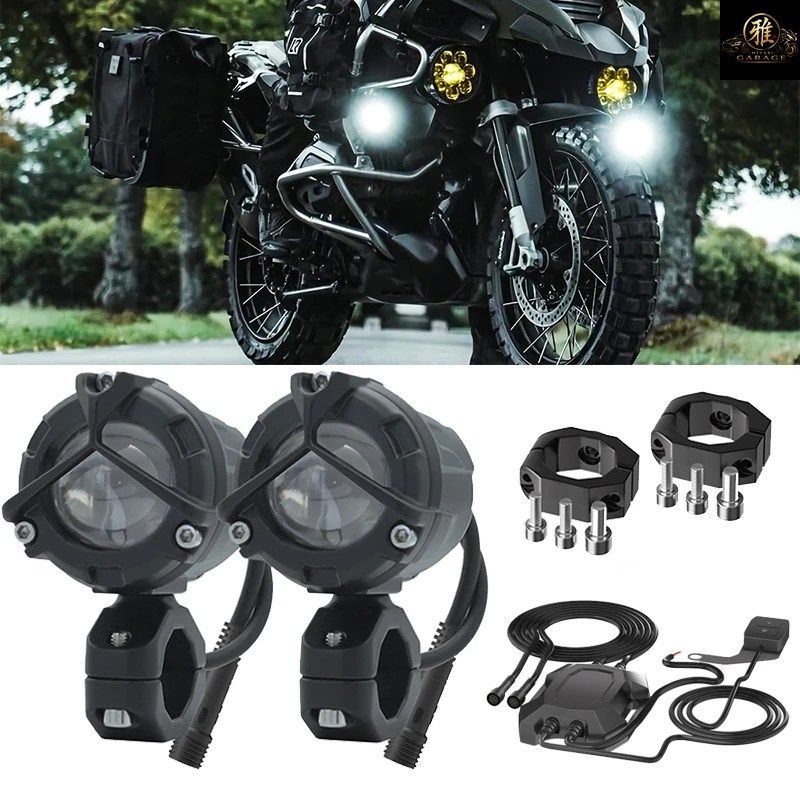 オートバイ用フォグランプ補助ライトERランプ 40W 6000K BMW R1200GS F800GS F700GS F650 K1600