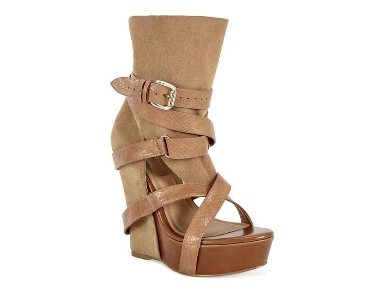 アザレア ワン レディース シューズ サンダル プラットフォーム Azalea WangRothko Platform Wedge Sandal Camel キャメル