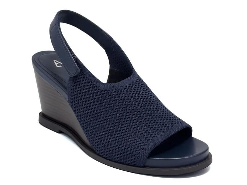 エアロソールズ レディース シューズ サンダル AerosolesDell Wedge Sandal Navy ネイビー