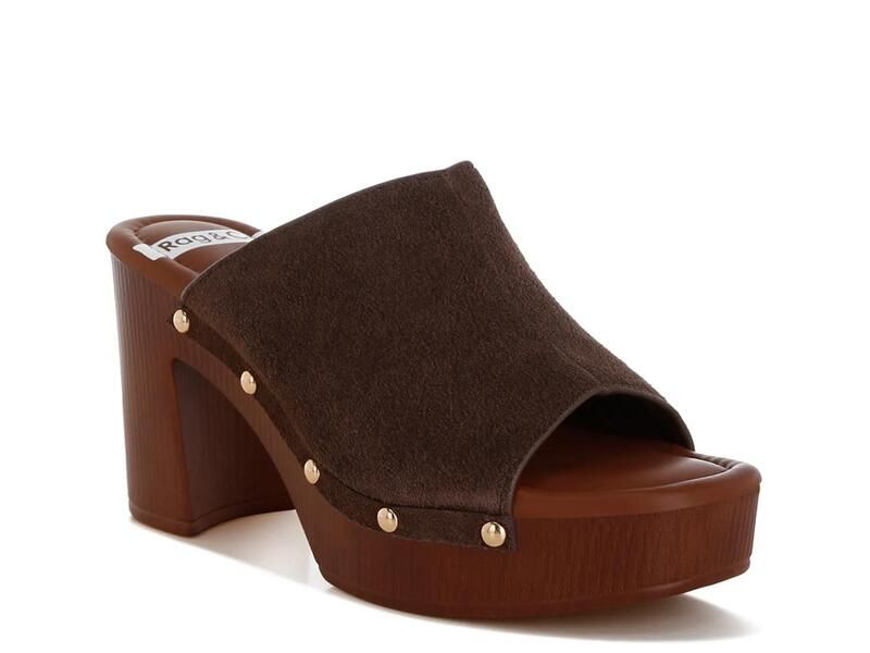 ラグアンドコー レディース シューズ サンダル プラットフォーム Rag CoMasaki Platform Sandal Dark Brown ブラウン
