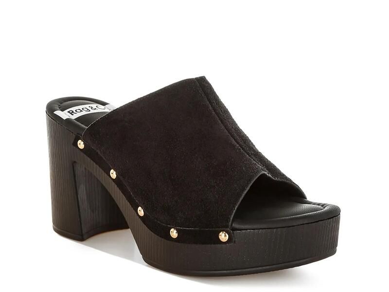 ラグアンドコー レディース シューズ サンダル プラットフォーム Rag CoMasaki Platform Sandal Black ブラック
