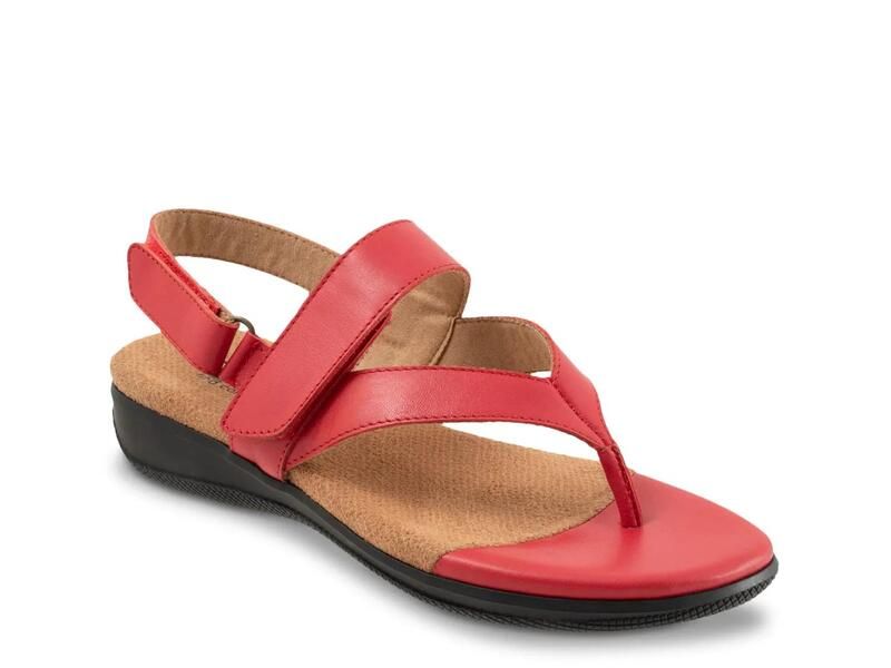 ソフトウォーク レディース シューズ サンダル SoftwalkTracy 20 Wedge Sandal Red レッド