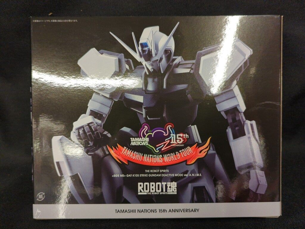 BANDAISPIRITS ROBOT魂/TAMASHII NATION WORLD TOUR 機動戦士ガンダムSEED GAT-X105 ストライクガンダム ディアクティブモード ver. A.N.I.M.E. SP