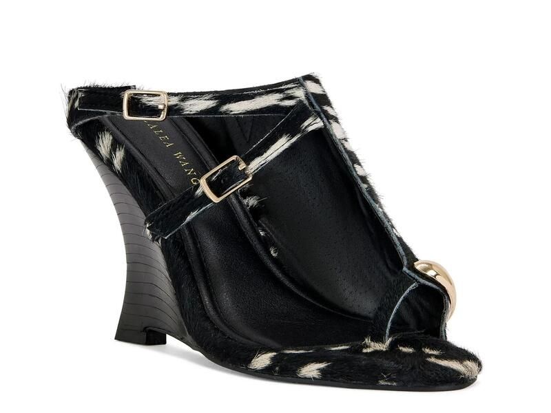 アザレア ワン レディース シューズ サンダル Azalea WangGiannis Wedge Sandal Black ブラック