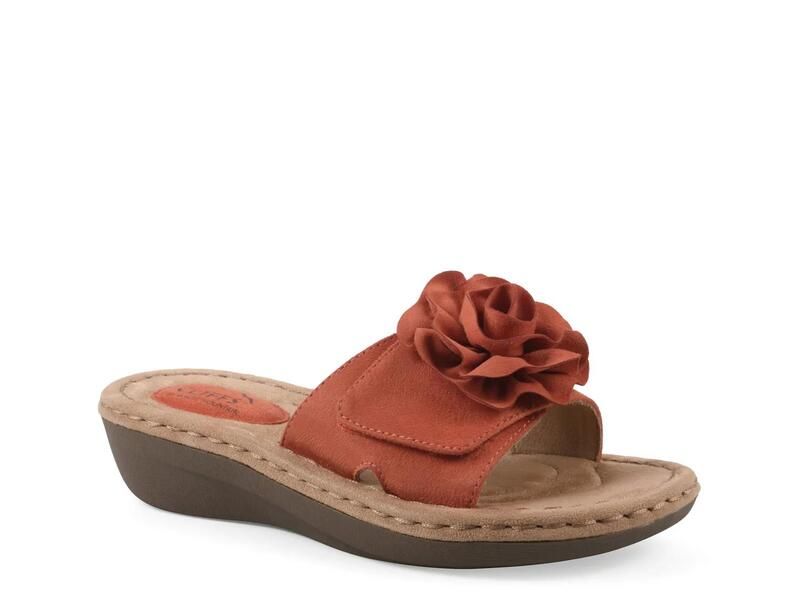 クリフバイホワイトマウンテン レディース シューズ サンダル Cliffs by White MountainCasmyn Wedge Sandal Orange オレンジ