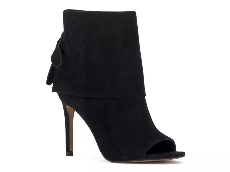 ヴィンスカムート レディース シューズ ブーツ・レインブーツ Vince Camuto Let Usurprise You Black Suede ブラック