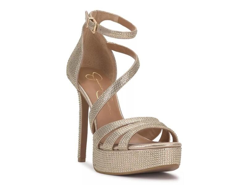 ジェシカシンプソン レディース シューズ サンダル Jessica Simpson Let Usurprise You Champagne Metallic シャンパン