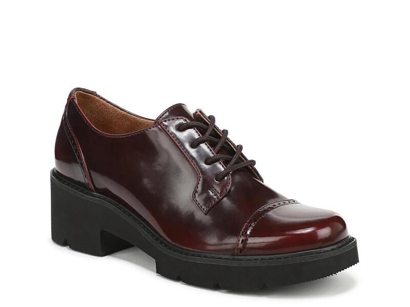 ナチュライザー レディース シューズ オックスフォード プラットフォーム レース NaturalizerCabaret LaceUplatform Oxford Burgundy バーガンディ